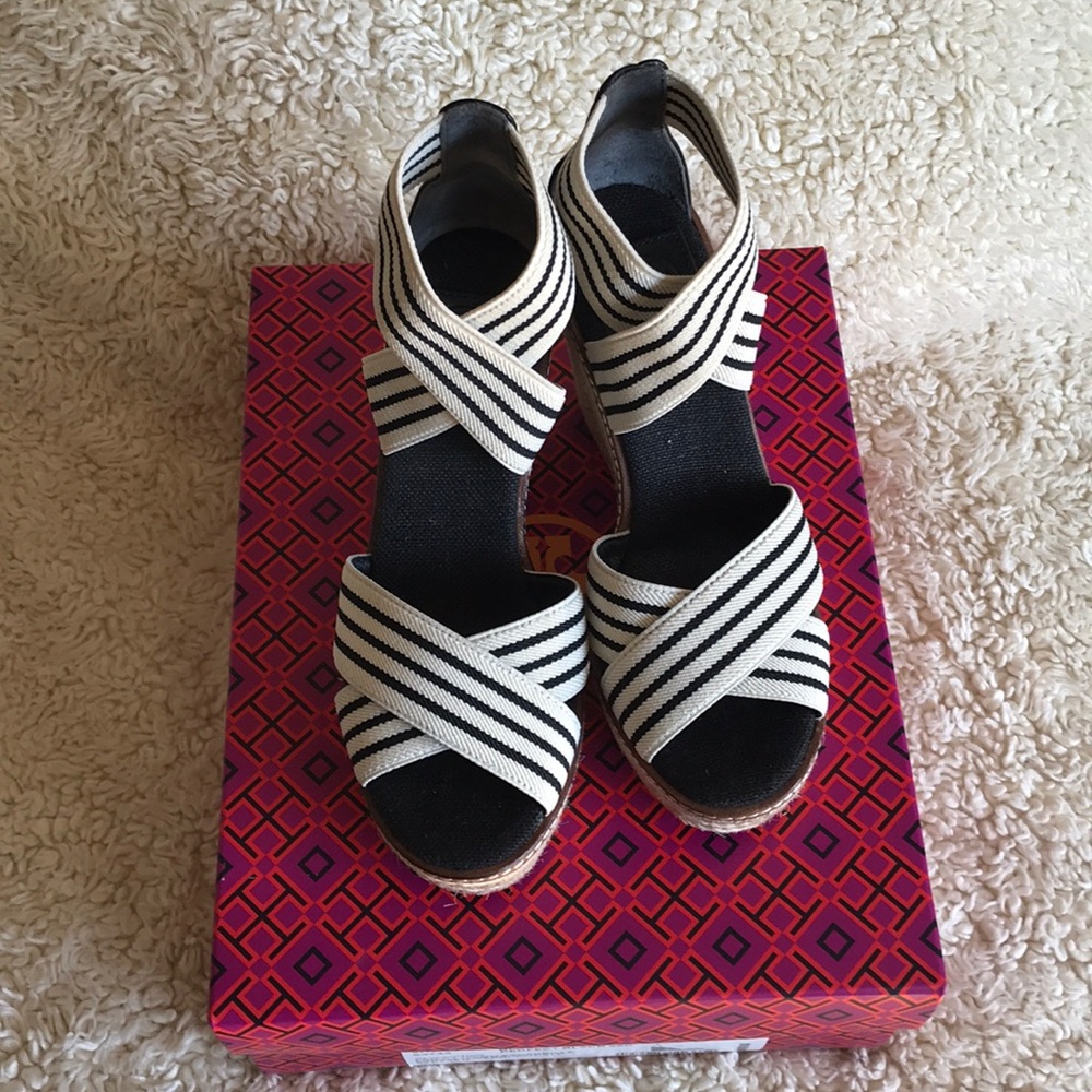 Sold New Tory Burch Espadrille